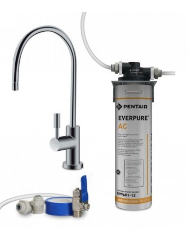 Kit Completo Everpure Ac - rubinetto 1 via - kit installazione